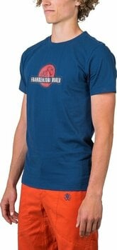 Camisa para exteriores Rafiki Arcos T-Shirt Short Sleeve Ensign Blue M Camiseta Camisa para exteriores - 5