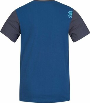 Ulkoilu t-paita Rafiki Granite T-Shirt Short Sleeve Ensign Blue/Ink S T-paita - 2