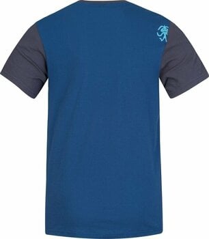 Koszula outdoorowa Rafiki Granite T-Shirt Short Sleeve Ensign Blue/Ink M Podkoszulek - 2