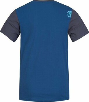 Outdoor T-shirt Rafiki Granite T-Shirt Short Sleeve Ensign Blue/Ink XL T-shirt - 2