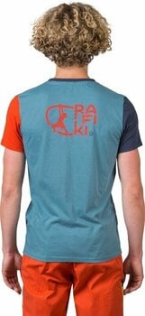Outdoor T-Shirt Rafiki Granite T-Shirt Short Sleeve Brittany Blue/Ink/Clay M T-Shirt - 4