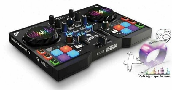 DJ Mixer Hercules DJ DJ Control Instinct P8 Party Pack - 2