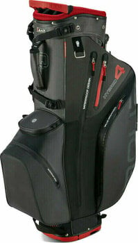 Golf Bag Big Max Aqua Hybrid 4 Black/Charcoal/Red Golf Bag - 3