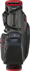 Sac de golf cu stativ Big Max Aqua Hybrid 4 Sac de golf cu stativ Black/Charcoal/Red - 4
