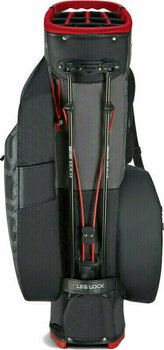 Stand Bag Big Max Aqua Hybrid 4 Black/Charcoal/Red Stand Bag - 6