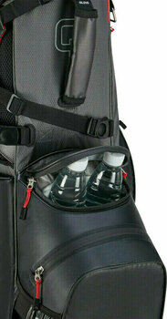 Golf Bag Big Max Aqua Hybrid 4 Black/Charcoal/Red Golf Bag - 9
