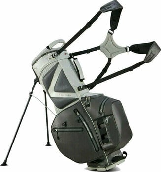 Golf torba Stand Bag Big Max Aqua Hybrid 4 Grey/Black Golf torba Stand Bag - 2