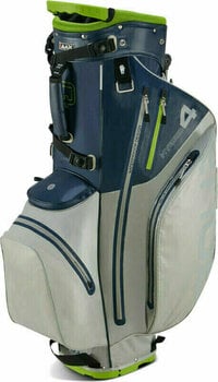 Golf Bag Big Max Aqua Hybrid 4 Navy/Grey/Lime Golf Bag - 3