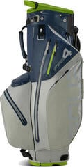 Torba za golf sa stalkom Big Max Aqua Hybrid 4 Torba za golf sa stalkom Navy/Grey/Lime - 3
