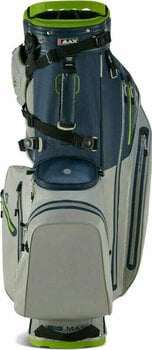 Golf Bag Big Max Aqua Hybrid 4 Navy/Grey/Lime Golf Bag - 5