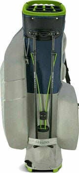 Stand Bag Big Max Aqua Hybrid 4 Navy/Grey/Lime Stand Bag - 6