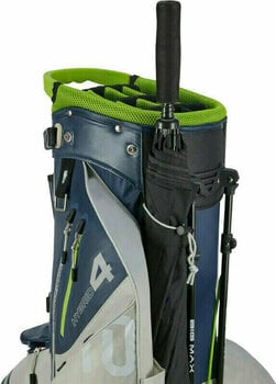 Golf Bag Big Max Aqua Hybrid 4 Navy/Grey/Lime Golf Bag - 10