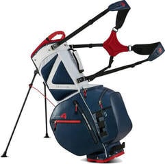Sac de golf cu stativ Big Max Aqua Hybrid 4 Sac de golf cu stativ Navy/Alb/Roșu - 1