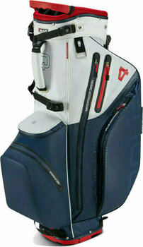 Golf Bag Big Max Aqua Hybrid 4 Navy/White/Red Golf Bag - 3