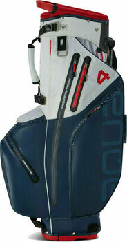 Golf Bag Big Max Aqua Hybrid 4 Navy/White/Red Golf Bag - 4
