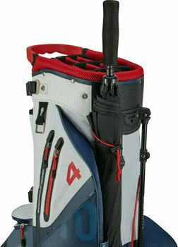 Golf Bag Big Max Aqua Hybrid 4 Navy/White/Red Golf Bag - 10