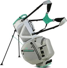 Stand Bag Big Max Aqua Hybrid 4 Stand Bag White/Grey/Mint - 1