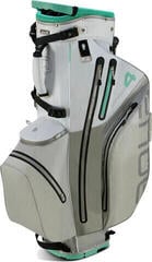 Stand Bag Big Max Aqua Hybrid 4 Stand Bag White/Grey/Mint - 2