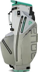 Stand Bag Big Max Aqua Hybrid 4 Stand Bag White/Grey/Mint - 3
