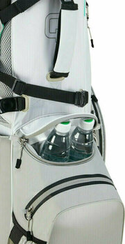 Stand Bag Big Max Aqua Hybrid 4 White/Grey/Mint Stand Bag - 9