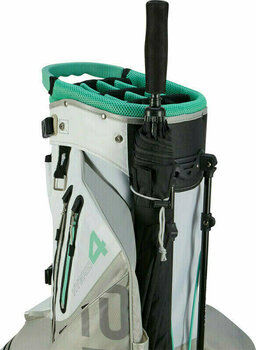 Golf Bag Big Max Aqua Hybrid 4 White/Grey/Mint Golf Bag - 10