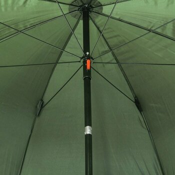 Bivvy / Shelter NGT Brolly Green Brolly with Zip on Side Sheet 45'' - 5