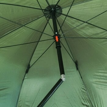 Bivvy / Shelter NGT Brolly Green Brolly with Zip on Side Sheet 45'' - 7