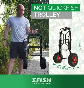 Fishing Trolley NGT Quickfish Trolley Fishing Trolley - 9