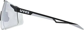 Okulary rowerowe UVEX Pace Perform Small V Black Mat/Variomatic Litemirror Silver Okulary rowerowe - 2