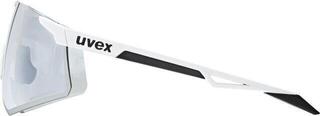 Kerékpáros szemüveg UVEX Pace Perform Small V White Mat/Variomatic Litemirror Silver Kerékpáros szemüveg - 2
