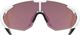 Cycling Glasses UVEX Pace Perform CV White Mat/Mirror Green Cycling Glasses - 3