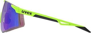 Okulary rowerowe UVEX Pace Perform Small CV Yellow Mat/Mirror Blue Okulary rowerowe - 2