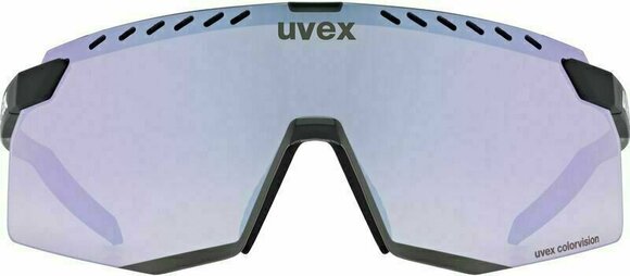 Cycling Glasses UVEX Pace Stage CV Black Mat/Mirror Pink Cycling Glasses - 2