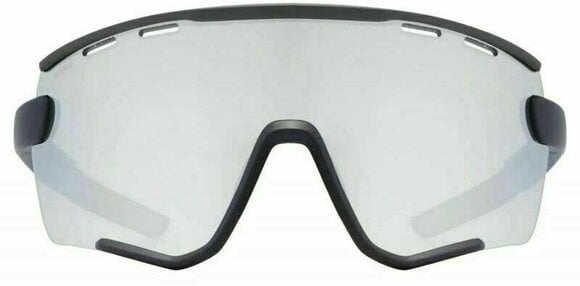 Cycling Glasses UVEX Sportstyle 236 Small Set Black Mat/Mirror Silver Clear Cycling Glasses - 2