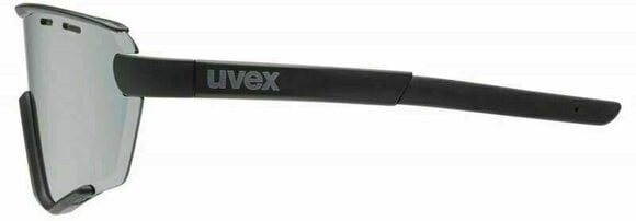 Okulary rowerowe UVEX Sportstyle 236 Small Set Black Mat/Mirror Silver Clear Okulary rowerowe - 3
