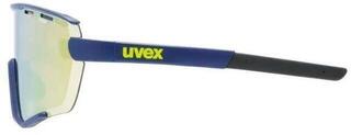 Okulary rowerowe UVEX Sportstyle 236 Small Set Blue Mat/Mirror Yellow Clear Okulary rowerowe - 2
