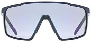 Fahrradbrille UVEX MTN Perform Small V Black Mat/Variomatic Litemirror Blue Fahrradbrille - 1