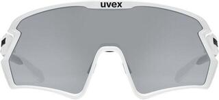 Cycling Glasses UVEX Sportstyle 231 2.0 Set White/Black Mat/Mirror Silver Clear Cycling Glasses - 1