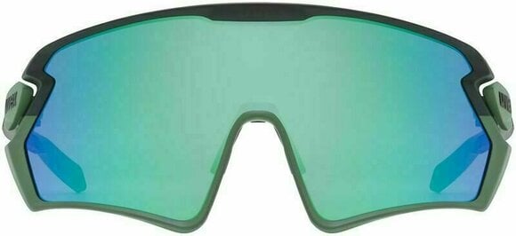 Cycling Glasses UVEX Sportstyle 231 2.0 Moss Green/Black Mat/Mirror Green Cycling Glasses - 2