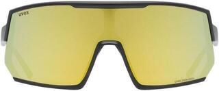 Cycling Glasses UVEX Sportstyle 235 P Black Matt/Polavision Mirror Yellow Cycling Glasses - 1