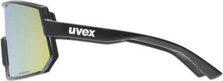 Cycling Glasses UVEX Sportstyle 235 P Black Matt/Polavision Mirror Yellow Cycling Glasses - 2