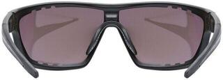 Okulary rowerowe UVEX Sportstyle 706 CV Black Mat/Colorvision Mirror Pink Okulary rowerowe - 3