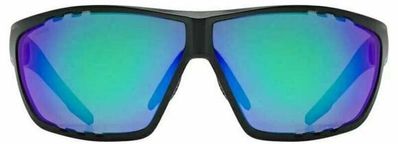 Cycling Glasses UVEX Sportstyle 706 CV Black Mat/Colorvision Mirror Green Cycling Glasses - 2