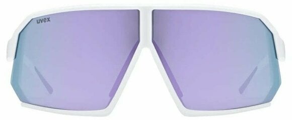 Cycling Glasses UVEX Sportstyle 237 White Mat/Mirror Lavender Cycling Glasses - 2
