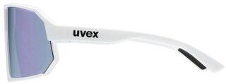 Sport Glasses UVEX Sportstyle 237 White Mat/Mirror Lavender Sport Glasses - 2