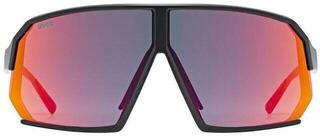 Sport Glasses UVEX Sportstyle 237 Black Mat/Mirror Red Sport Glasses - 1