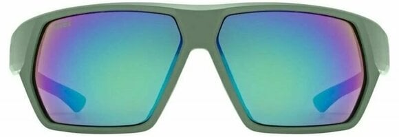 Cycling Glasses UVEX Sportstyle 238 Moss Mat/Mirror Green Cycling Glasses - 2