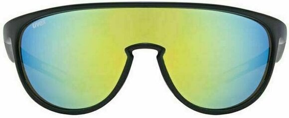 Cycling Glasses UVEX Sportstyle 515 Black Mat/Mirror Yellow Cycling Glasses - 2