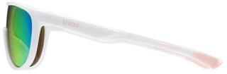 Kolesarska očala UVEX Sportstyle 515 White Mat/Mirror Pink Kolesarska očala - 2