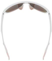 Kolesarska očala UVEX Sportstyle 515 White Mat/Mirror Pink Kolesarska očala - 4